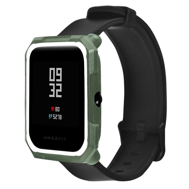 Mega Flot Silikone Cover passer til Amazfit Bip 1 / Amazfit Bip Lite - Grøn#serie_9