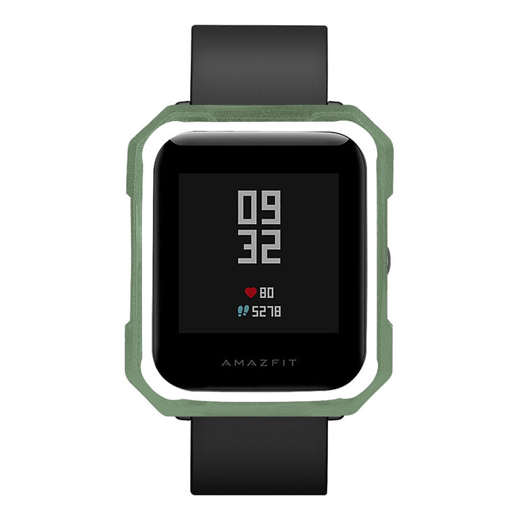 Mega Flot Silikone Cover passer til Amazfit Bip 1 / Amazfit Bip Lite - Grøn#serie_9