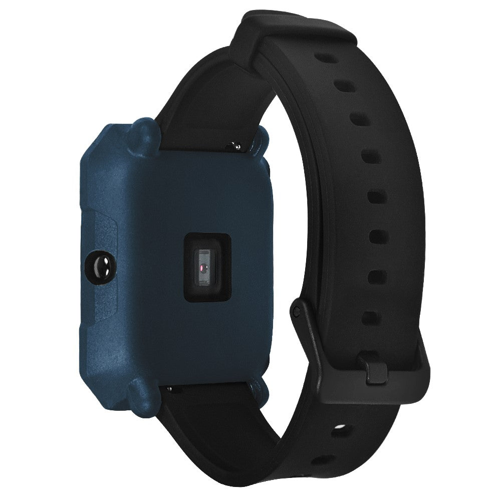 Mega Flot Silikone Cover passer til Amazfit Bip 1 / Amazfit Bip Lite - Blå#serie_10