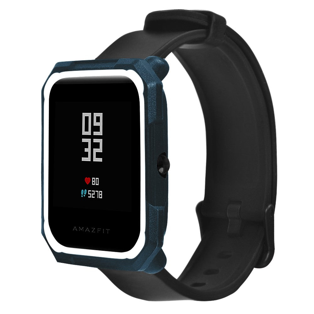 Mega Flot Silikone Cover passer til Amazfit Bip 1 / Amazfit Bip Lite - Blå#serie_10