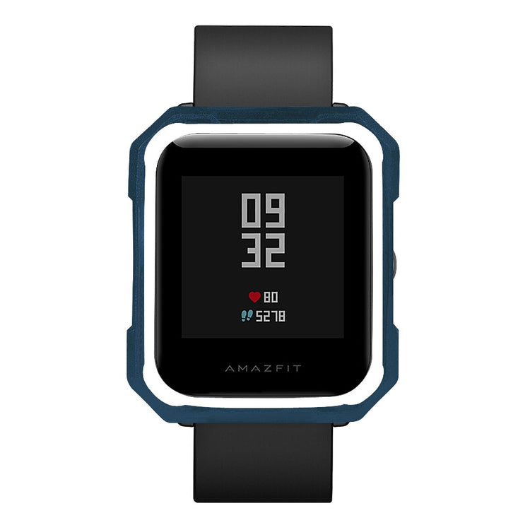 Mega Flot Silikone Cover passer til Amazfit Bip 1 / Amazfit Bip Lite - Blå#serie_10