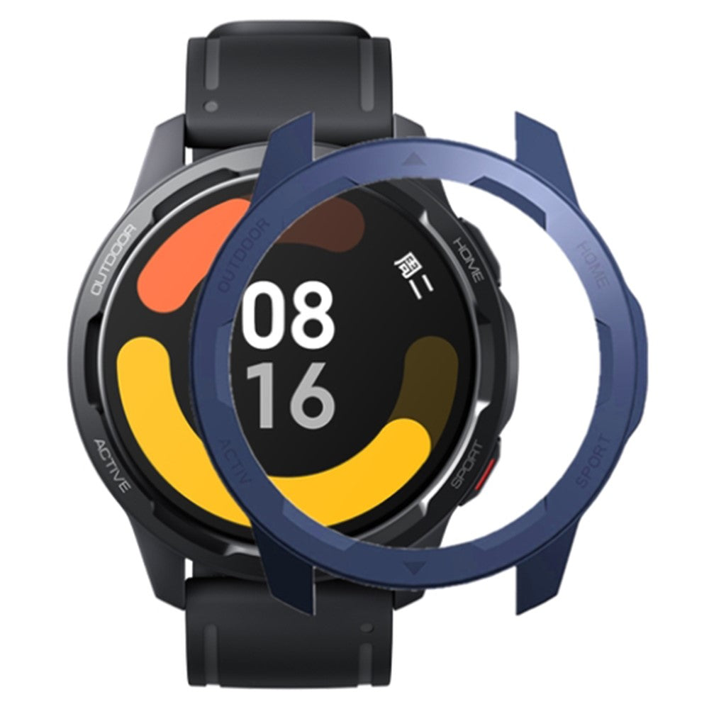 Beskyttende Silikone Universal Bumper passer til Xiaomi Watch Color 2 / Xiaomi Watch S1 Active - Blå#serie_9