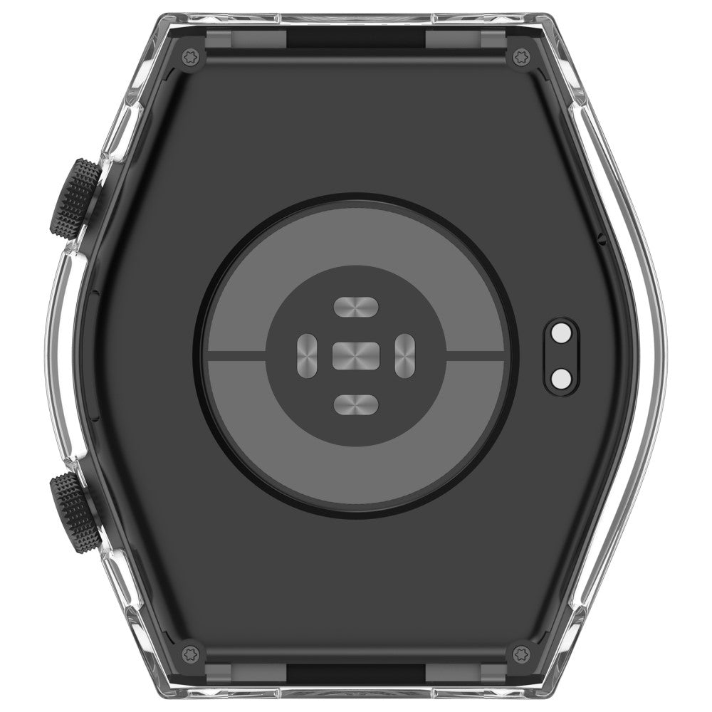 Rigtigt Godt Cover med Skærmbeskytter i Glas passer til Xiaomi Watch H1 - Gennemsigtig#serie_6