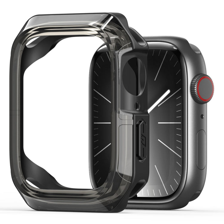 Rigtigt Fint Silikone Cover passer til Apple Smartwatch - Sort#serie_2