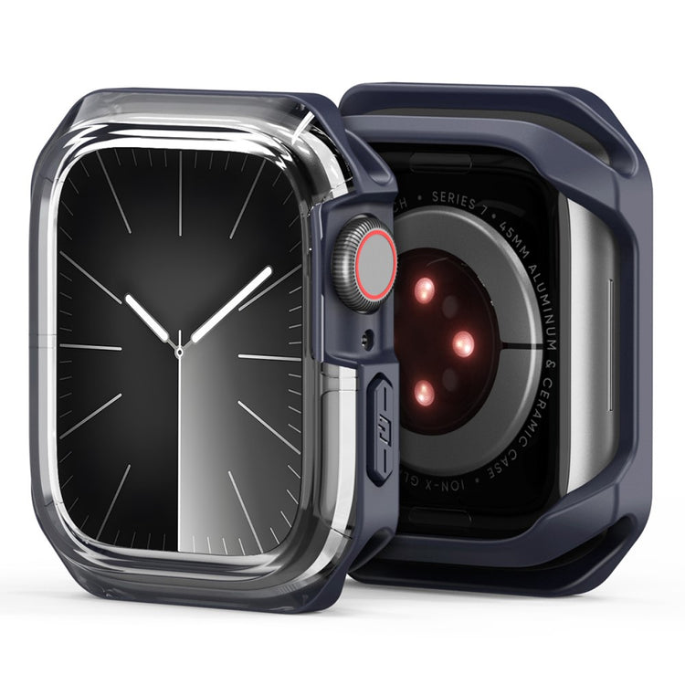 Rigtigt Fint Silikone Cover passer til Apple Smartwatch - Blå#serie_5