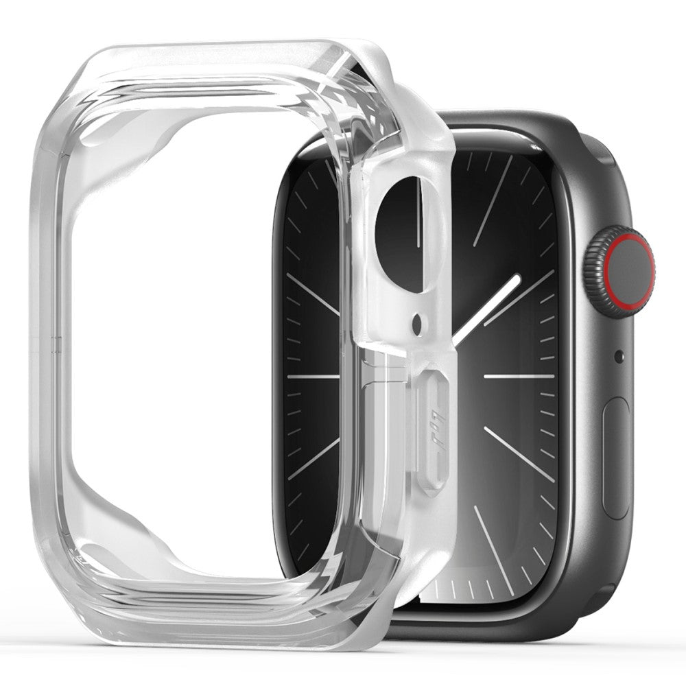 Rigtigt Fint Silikone Cover passer til Apple Smartwatch - Hvid#serie_6