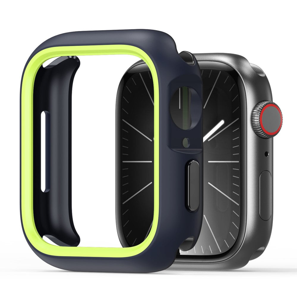 Mega Fed Silikone Cover passer til Apple Smartwatch - Grøn#serie_4