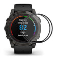 5pz Garmin Fenix 7X Pro Silicone / TPU Curva 3D Protezione schermo