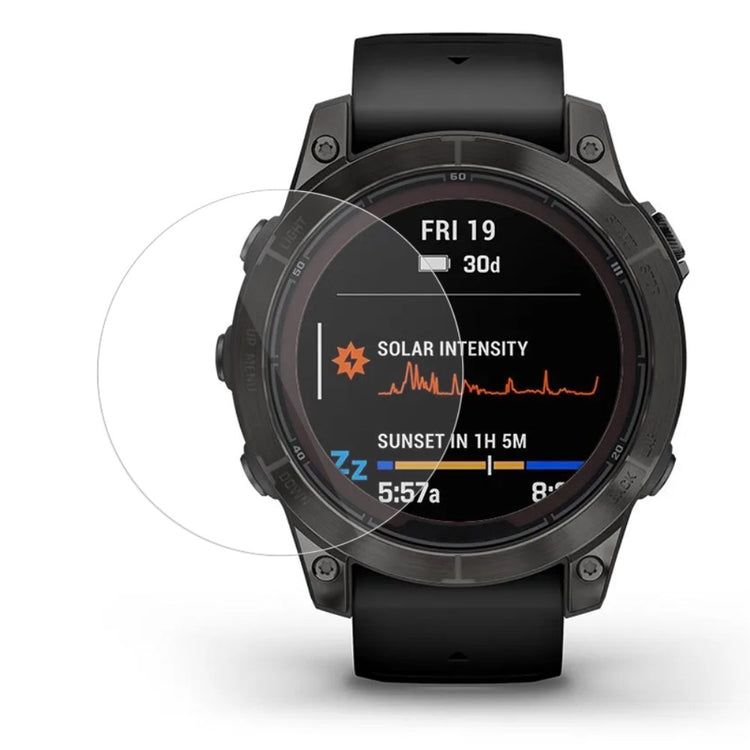 5stk Silikone 3D Kurvet Skærmbeskytter passer til Garmin Fenix 7 Pro - Gennemsigtig#serie_428