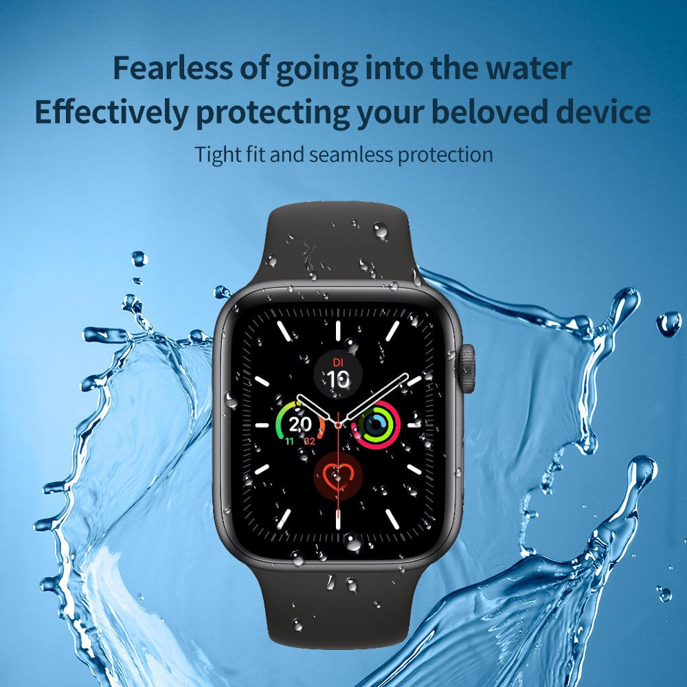 Mega Skøn Silikone Universal Rem passer til Apple Smartwatch - Gennemsigtig#serie_784