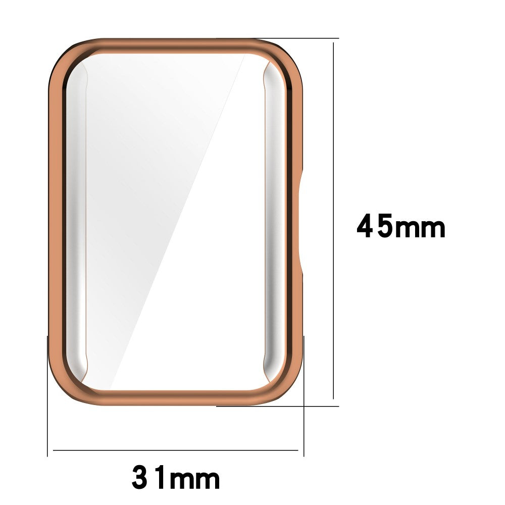 Samsung Galaxy Fit3 Watch Frame Case Electroplating Fully Wrapped Flexible Watch Cover - Transparent#serie_1