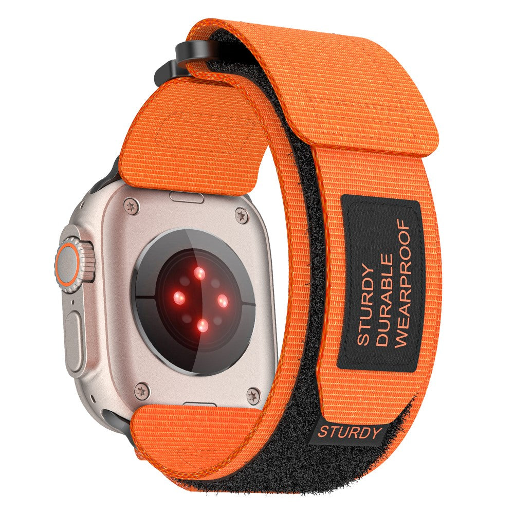 Udsøgt Nylon Universal Rem passer til Apple Smartwatch - Orange#serie_2