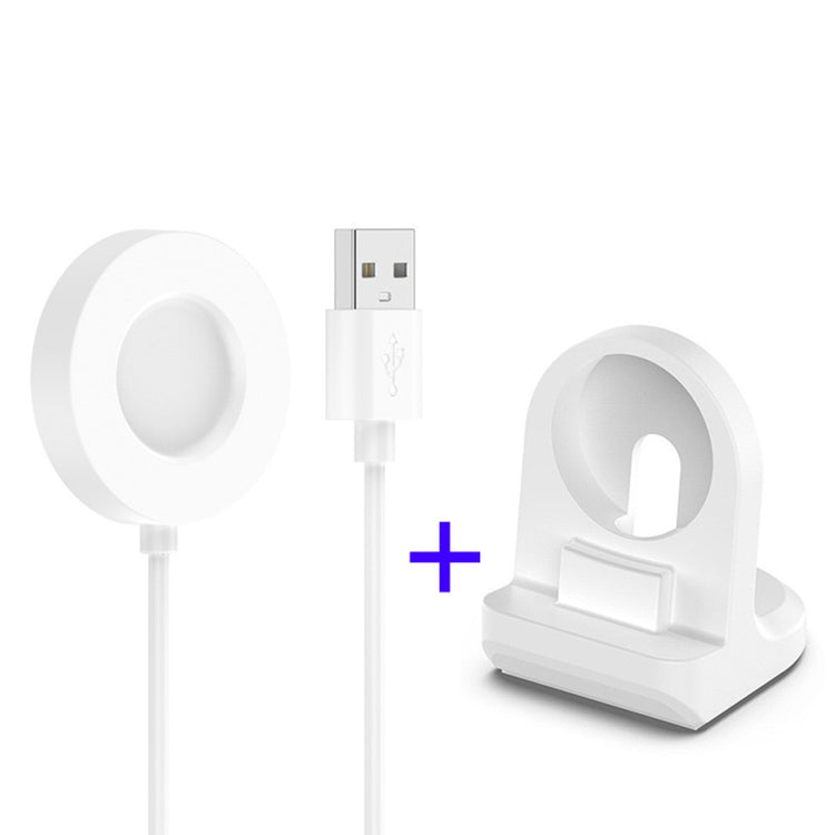 Plastic And Silicone Xiaomi Watch S1 Pro Charger - White#serie_1