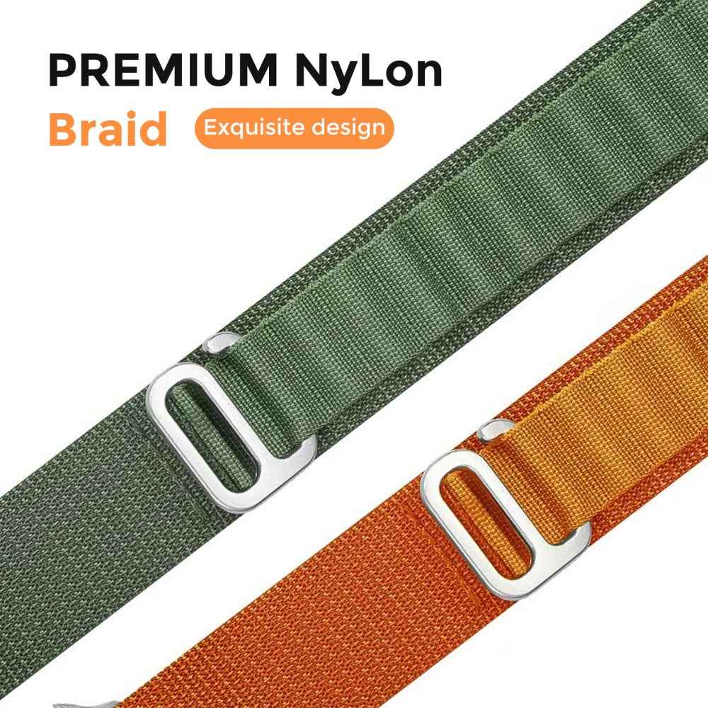 Remarkably Sweet Apple Smartwatch Nylon Universel Strap - Green#serie_5