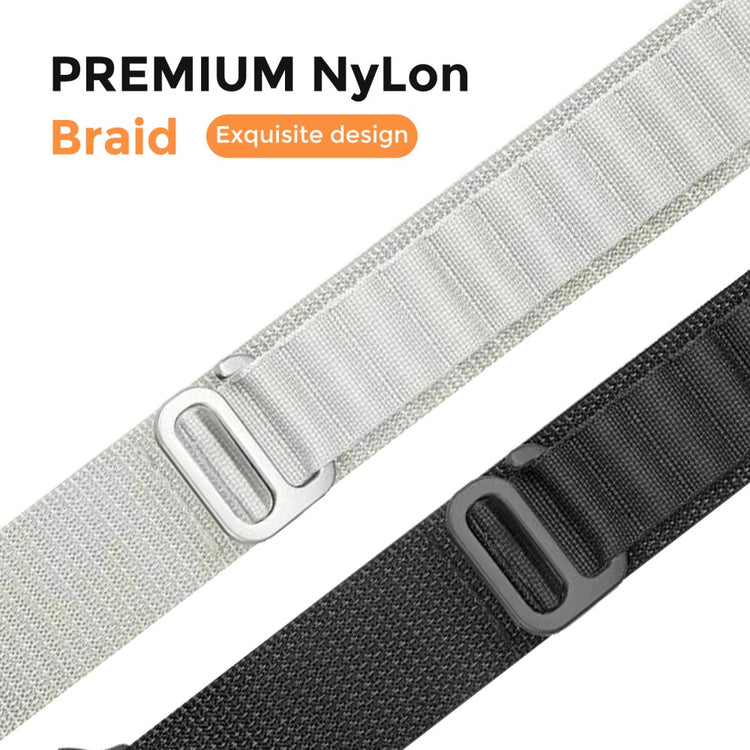 Really Beautiful Apple Smartwatch Nylon Universel Strap - White#serie_1