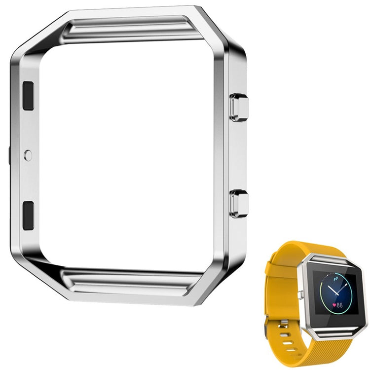 Alle Tiders Fitbit Blaze Metal Cover - Sølv#serie_3