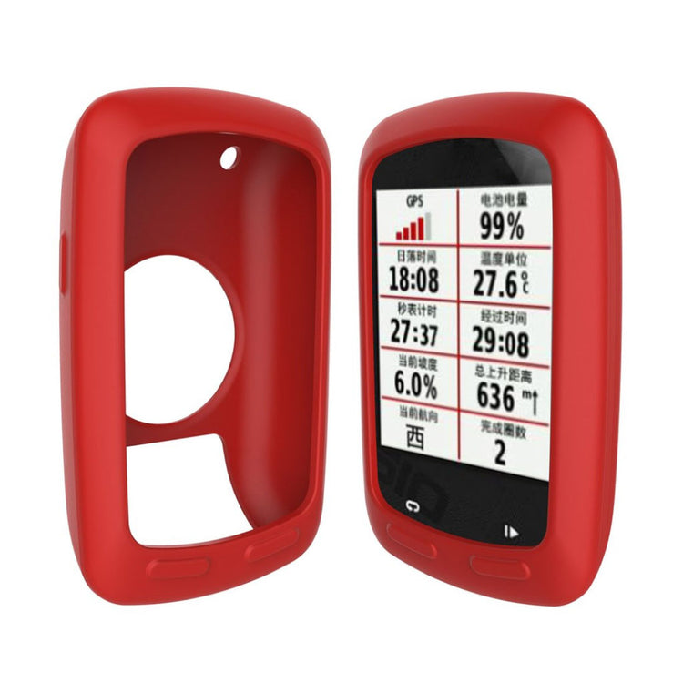 Mega Flot Garmin Edge 800\810 Silikone Cover - Rød#serie_8