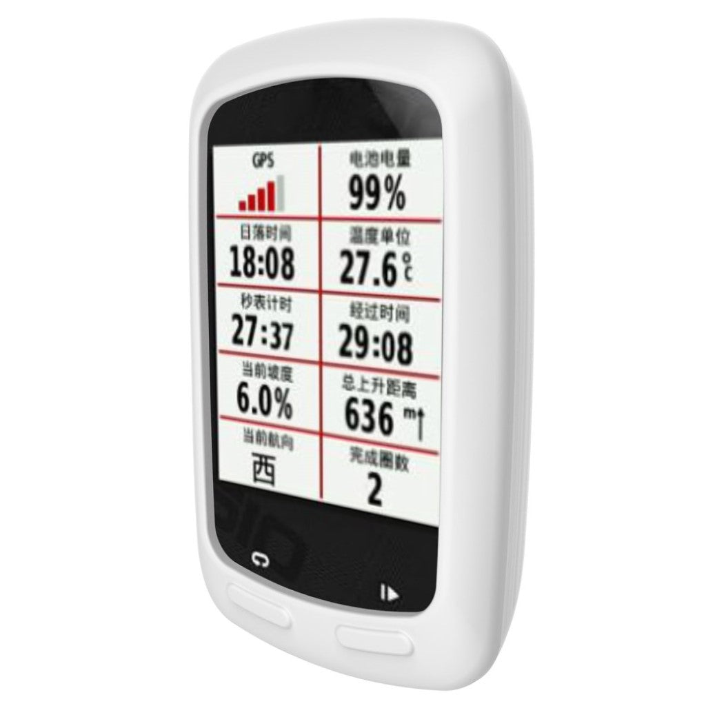 Mega Flot Garmin Edge 800\810 Silikone Cover - Hvid#serie_9