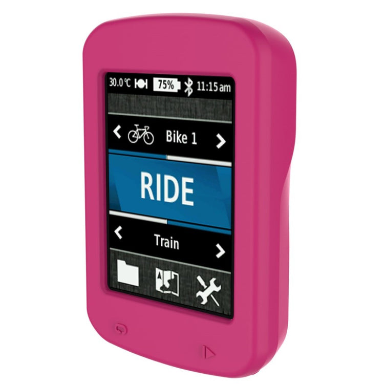 Super Fint Garmin Edge 820 Silikone Cover - Pink#serie_7