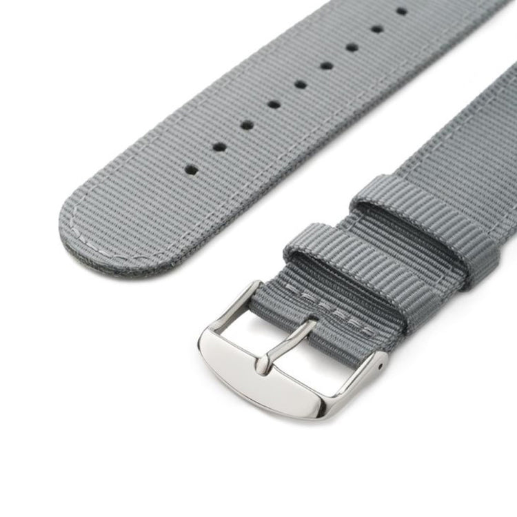 Meget skøn Fossil Marshal Touch Nylon Rem - Sølv#serie_d018