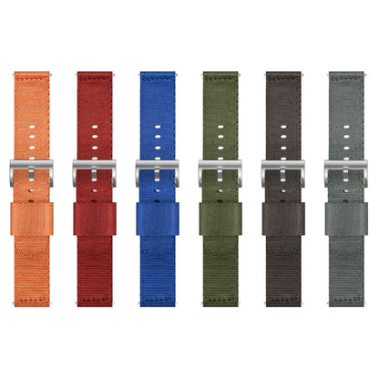 Rigtigt Smuk Nylon Rem passer til 18mm - Blå#serie_bfwu101i