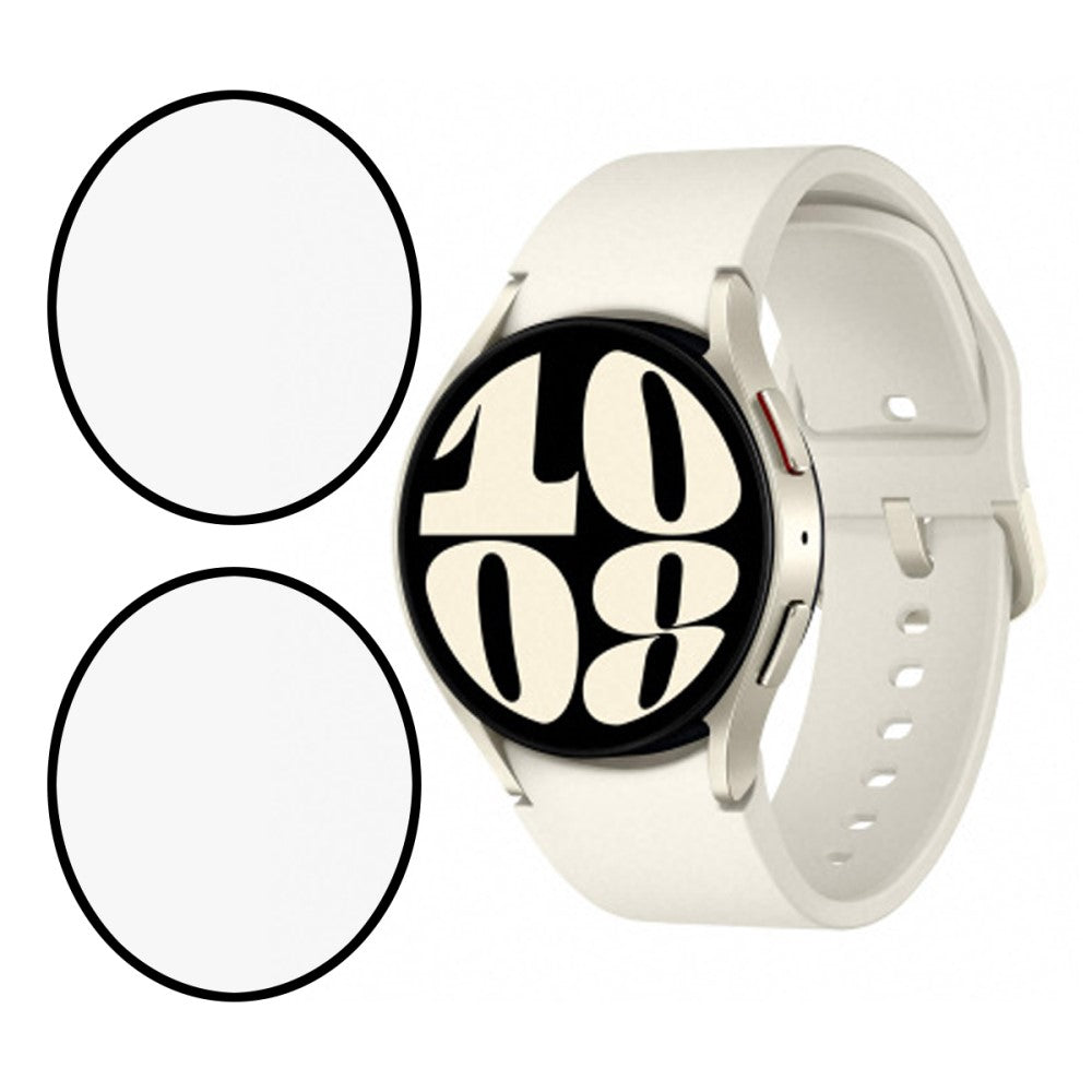 2Pcs HAT PRINCE Samsung Galaxy Watch 6 Classic (47mm) arc edge tempered glass screen protector#serie_1