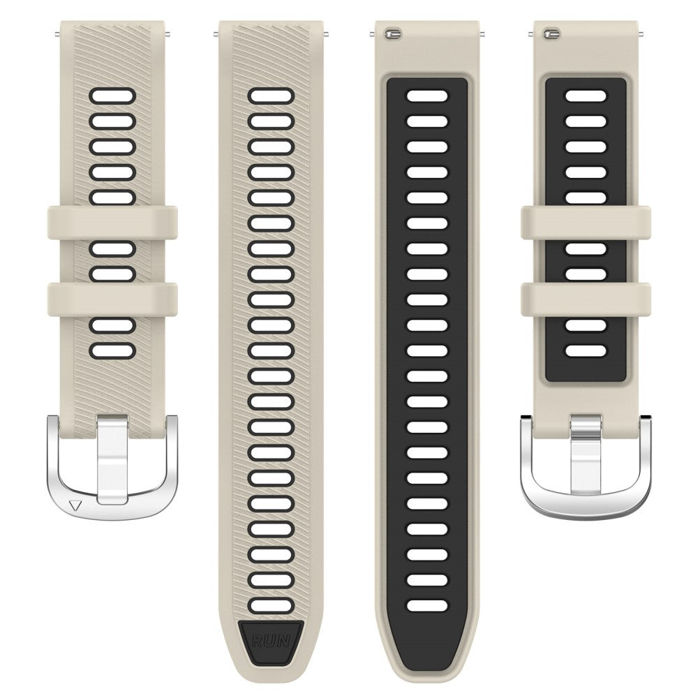 Mega Fint Silikone Universal Rem passer til Smartwatch - Hvid#serie_11
