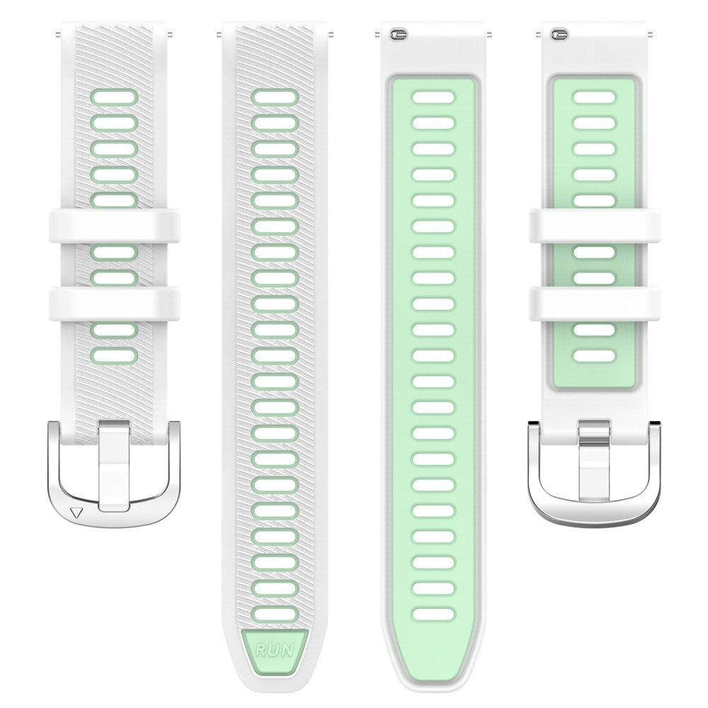 Mega Fint Silikone Universal Rem passer til Smartwatch - Hvid#serie_12
