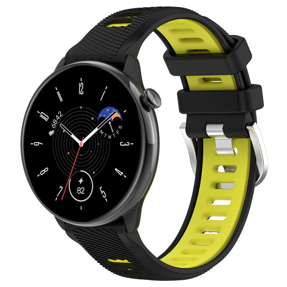 Mega Fint Silikone Universal Rem passer til Smartwatch - Gul#serie_7