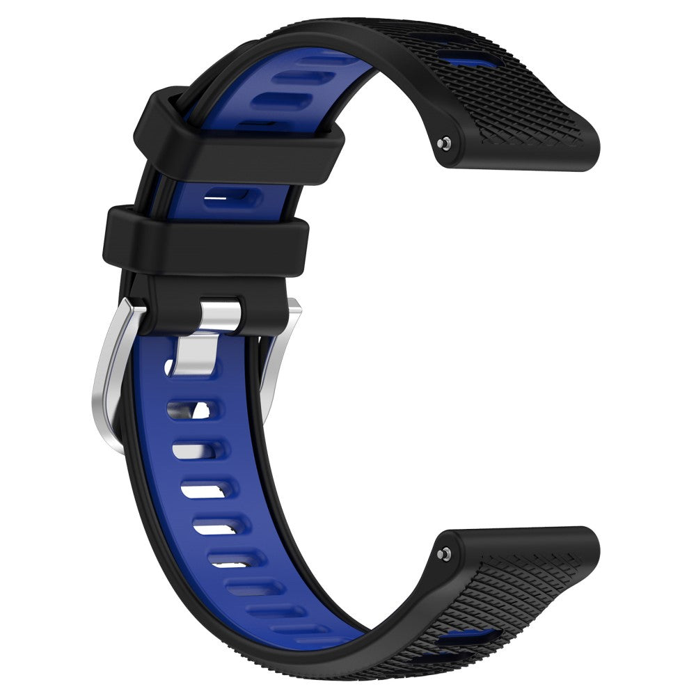 Alle Tiders Silikone Universal Rem passer til Smartwatch - Blå#serie_2