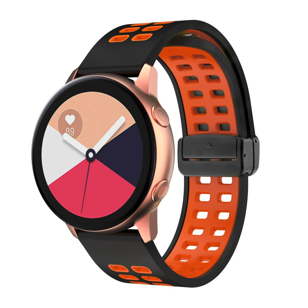 Helt Vildt Godt Silikone Universal Rem passer til Smartwatch - Orange#serie_13