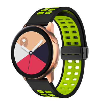 Helt Vildt Godt Silikone Universal Rem passer til Smartwatch - Grøn#serie_7