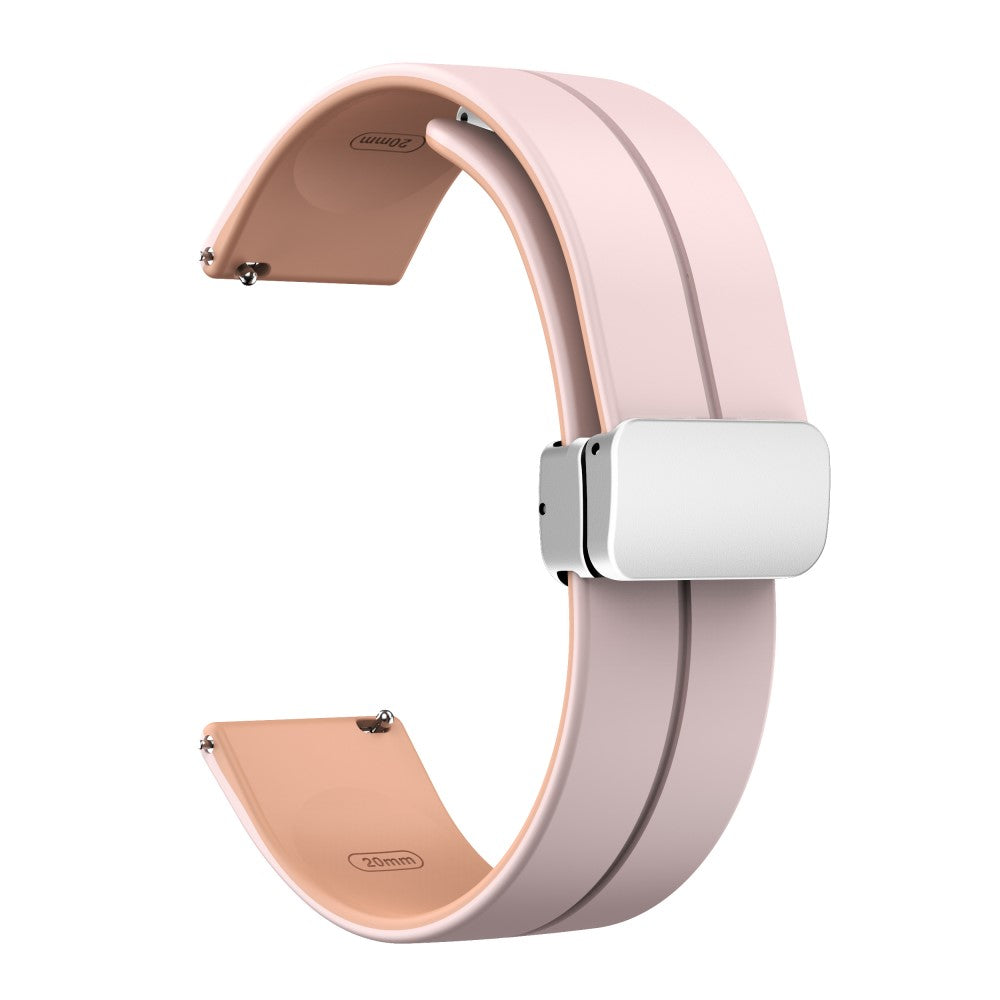 Udsøgt Silikone Universal Rem passer til Smartwatch - Pink#serie_10