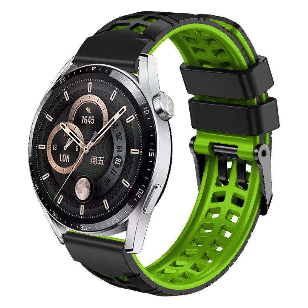 Alle Tiders Silikone Universal Rem passer til Smartwatch - Grøn#serie_1