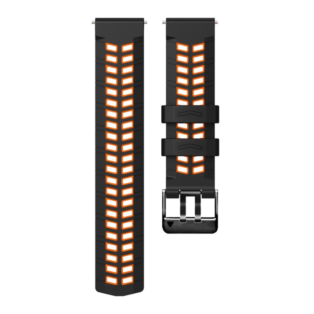Alle Tiders Silikone Universal Rem passer til Smartwatch - Orange#serie_7