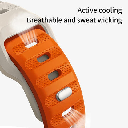 Cool Silikone Universal Rem passer til Smartwatch - Sort#serie_6
