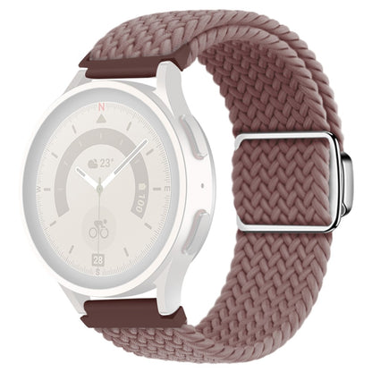 22mm Universal nylon strap with magnetic buckle - Smoke Purple#serie_14