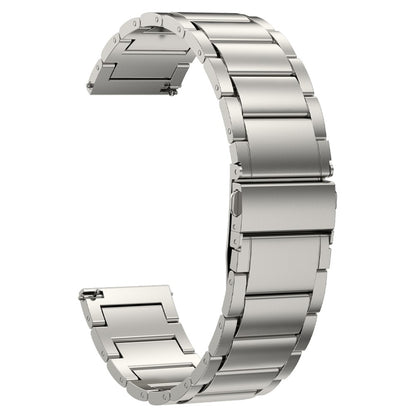 22mm Universal titanium alloy strap with frontier flat buckle - Titanium Grey#serie_2