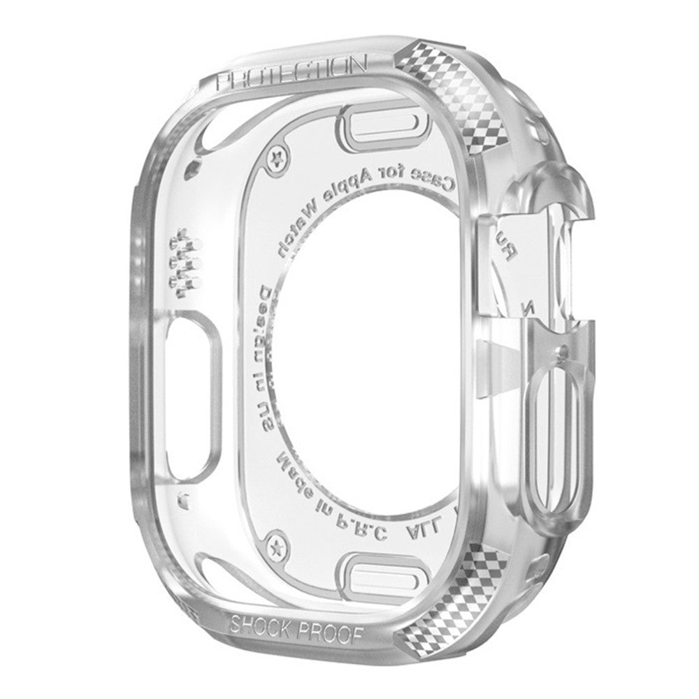 Alle Tiders Apple Watch Ultra Silikone Cover - Gennemsigtig#serie_6