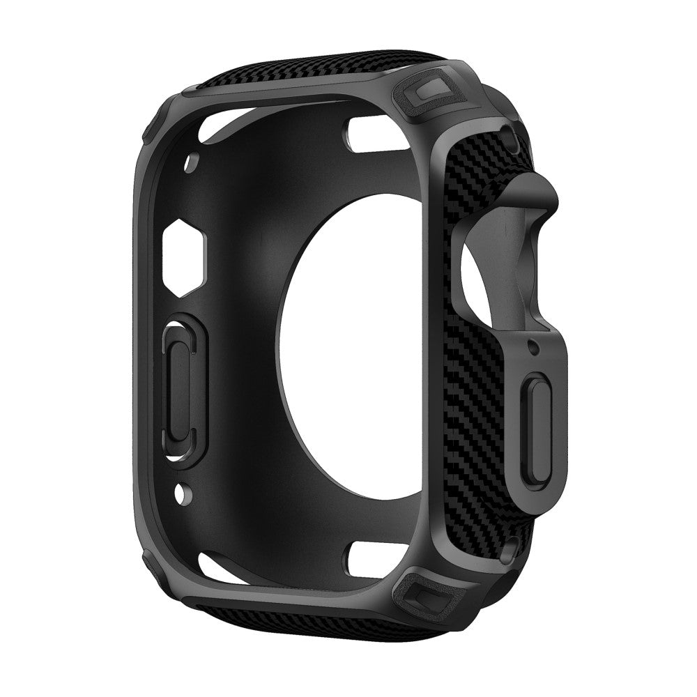 Rigtigt Fint Apple Watch Ultra Silikone Cover - Gennemsigtig#serie_053