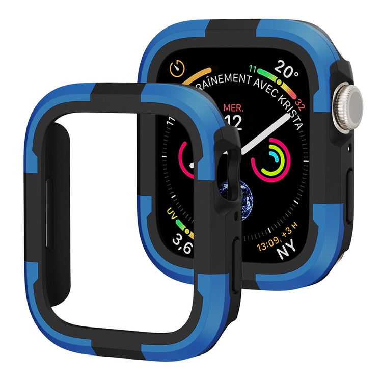 Beskyttende Silikone Bumper passer til Apple Watch Ultra - Blå#serie_5