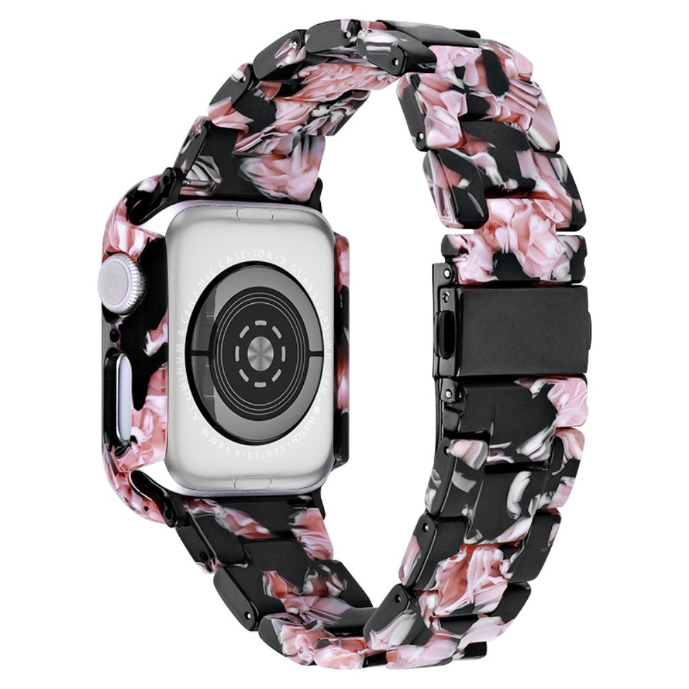 Vildt Hårdfør Metal Og Plastik Rem passer til Apple Watch Ultra Series - Pink#serie_5