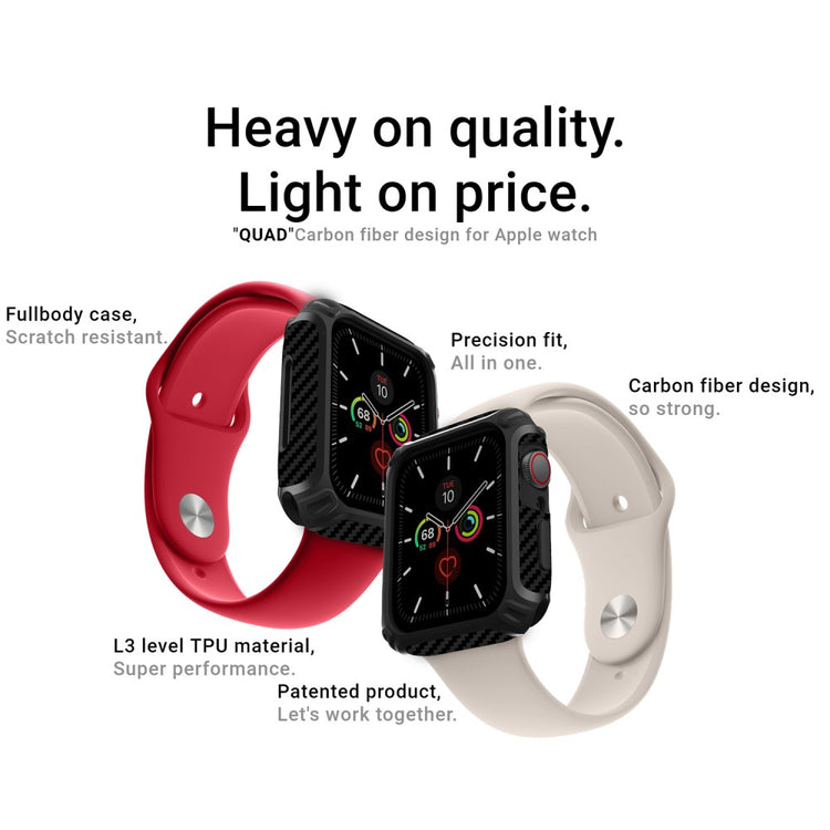 Mega Godt Apple Watch Series 8 (41mm) / Apple Watch Series 7 41mm Silikone Cover - Sort#serie_1