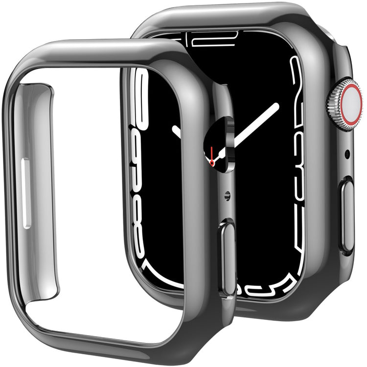 Rigtigt Godt Apple Watch Series 7 41mm / Apple Watch Series 8 (41mm) Plastik Cover - Sort#serie_1