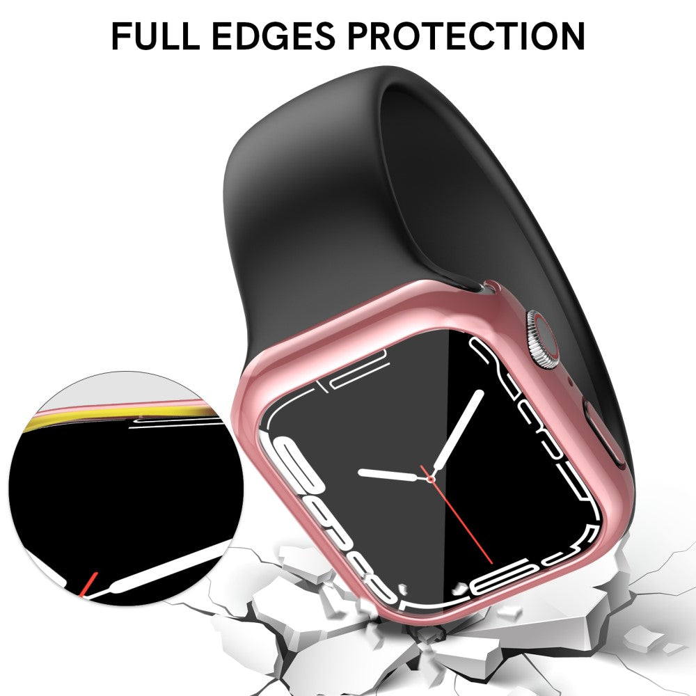 Rigtigt Godt Apple Watch Series 7 41mm / Apple Watch Series 8 (41mm) Plastik Cover - Pink#serie_7