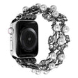 Super Alla Moda Apple Smartwatch Plastica E Strass Universali Cinturino