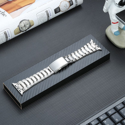 Stilren Metal Universal Rem passer til Apple Smartwatch - Hvid#serie_3