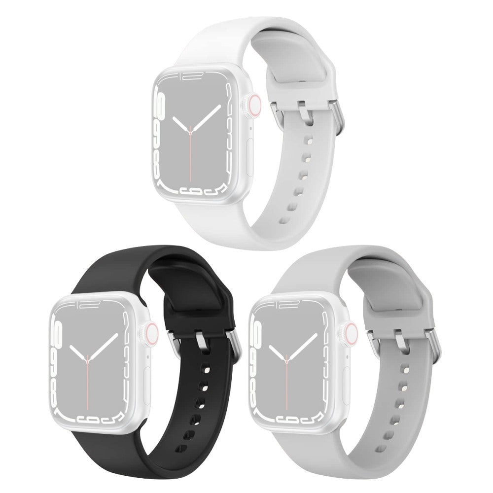 Helt Vildt Fed Silikone Universal Rem passer til Apple Smartwatch - Flerfarvet#serie_1