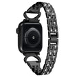Mega Dolce Apple Smartwatch Metallo E Strass Universali Cinturino