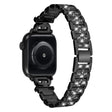 Super Elegante Apple Smartwatch Metallo E Strass Universali Cinturino